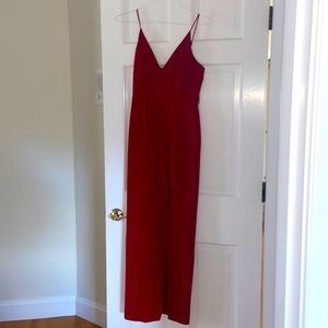 WAYF Maisle Scuba Crepe Column Gown